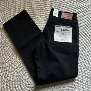 NWT Filson Rail Splitter Jeans 34x34